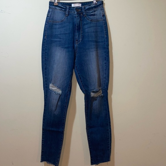 Aphrodite Denim - Womens Aphrodite Ripped Jeans